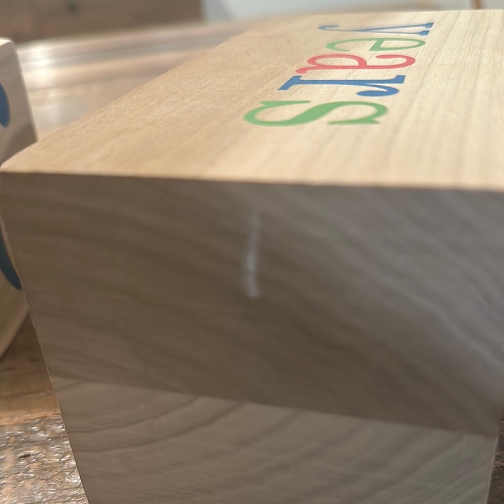 Colorful Wooden Milestone Blocks - Picture 8 of 9